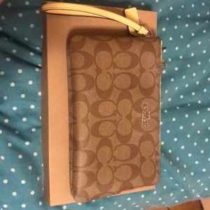 Coach wristlet